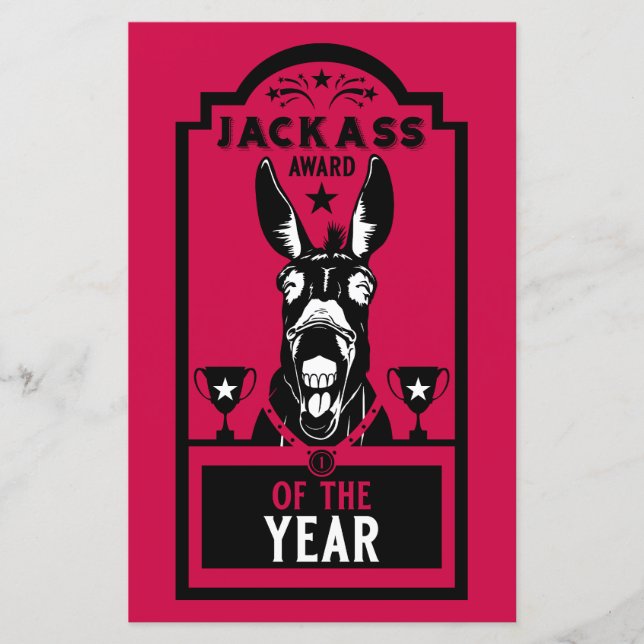 Prêmio de Jackass (Frente)