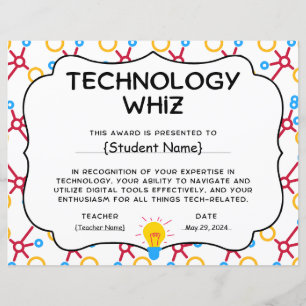 Prêmio de reconhecimento de alunos do Technology W