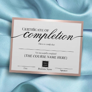 Prêmio do Certificado de Quadro Dourado de Rosa