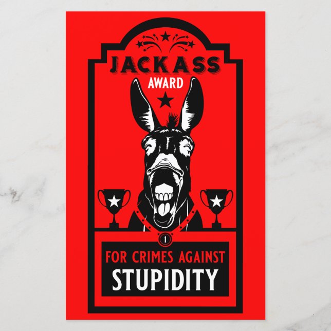 Prêmio Jackass (Frente)