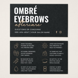 Premium Black Ombre Powder Brows Aconselhamento Pó