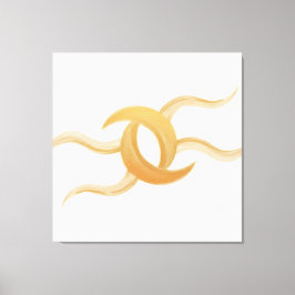 Premium Canvas ‘Intertwined Moons’ – Exclusive