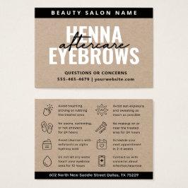 Premium Kraft Eyebrow Tint Henna Brows Após Cuidad