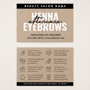 Premium Kraft Eyebrow Tint Henna Brows Após Cuidad