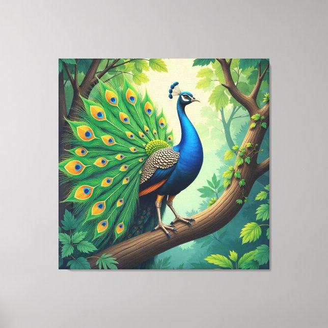 Premium Wrapped Canvas (Frente)