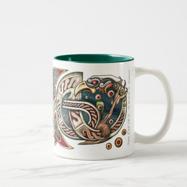 Prendendo a caneca de Gryphons (Direita)