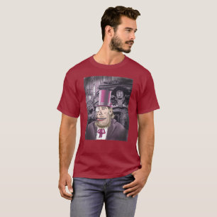 Prendendo com a camiseta Hyde men maroon