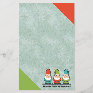 Prendendo com meu Papel de carta de Gnomies Homies
