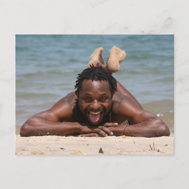 Prendendo no Cartão Postal da Praia (Frente)