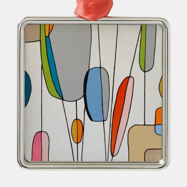 Prendendo por um Ornamento de Thread (Frente)