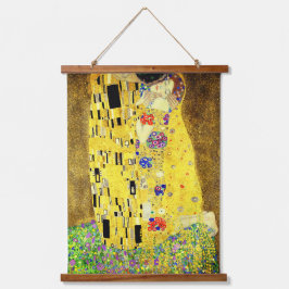 Prendendo tapeçaria de Muro com Klimt's The Biss