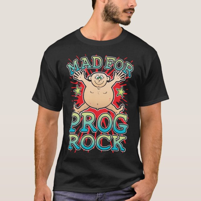 Preparado Para Camiseta Prog Rock (Frente)
