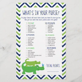 Preppy Alligator O que há no seu jogo de bolsa