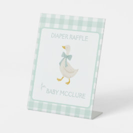 Preppy Goose Baby Shower Diaper Raffle