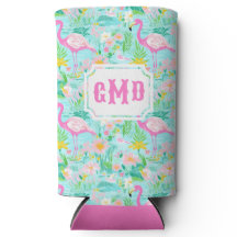 Preppy Summer Flamingo | Monograma