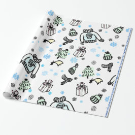 Presente #22 Papel De Embalagem Náutica Em Haven "Grande Ta