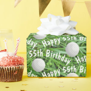 Presente 55º Aniversário do Golfe Balls em Papel de Embru