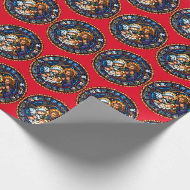 Presente A história de Natal - Papel Vermelho (Ponta)