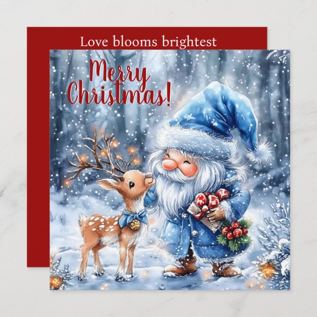 Presente abaixo dos pinos silenciosos (Frente/Verso)