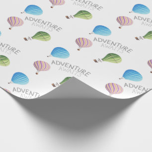 Presente Aguarde o Papel de Encapsulamento Adventure
