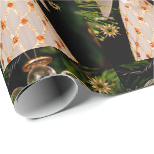 Presente Anjo de Papel de Moldagem de Natal