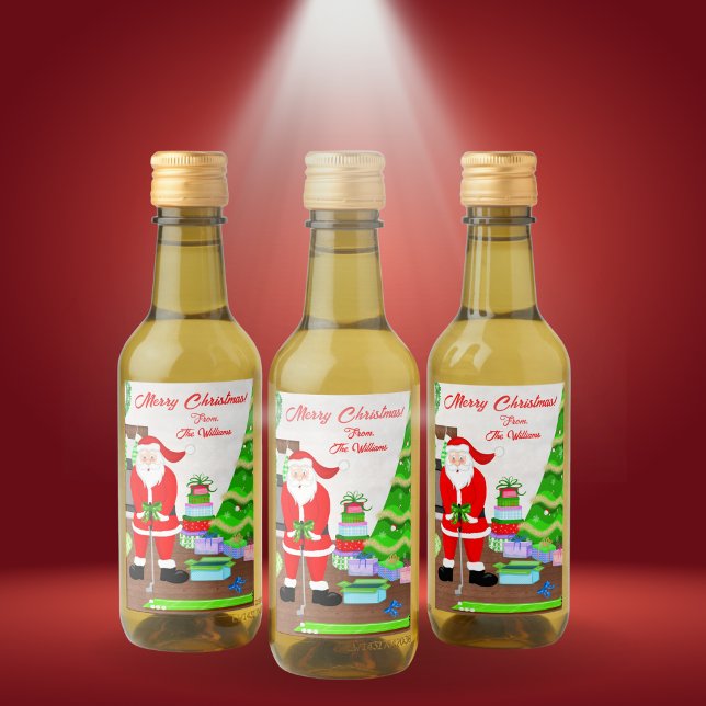 Presente Antecipado do Papai Noel - Um Natal com B (Festive Golf Cheers! Santa putts merriment, perfect gift for golf pals!)