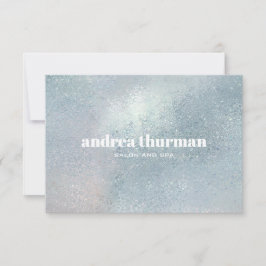 Presente Anteriormente Iidescente de Vidro Azul Ch