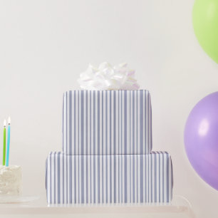 Presente Azul Elegante Papel de Moldagem de Padrão de Natal