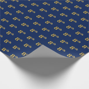 Presente Azul, papel de envolvimento do evento do ouro do