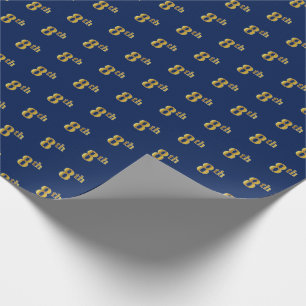 Presente Azul, papel de envolvimento do evento do ouro do