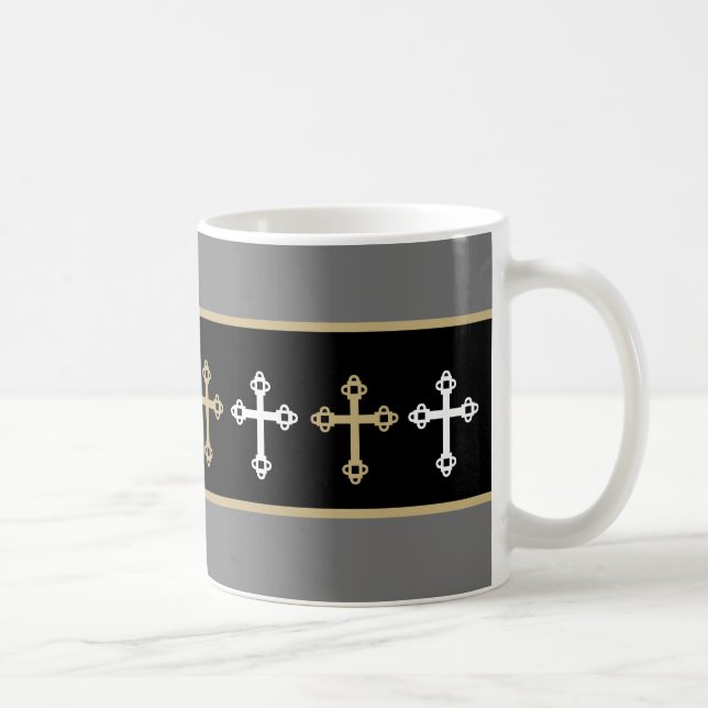 Presente baseado em fé, caneca de café design cris (Direita)