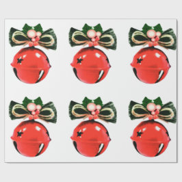 Presente Bells, Holly E Arcos De Papel De Moldagem