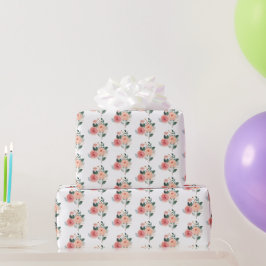 Presente Belo Papel De Moldagem Floral|Para Qualquer Ocasiã