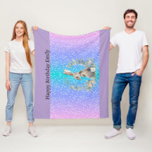 presente Bunny Rabbit - cobertor personalizado