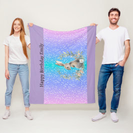 presente Bunny Rabbit - cobertor personalizado