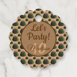 Presente Cactus / Etiqueta Favorecida