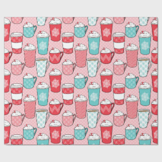 Presente Café Atrasado no inverno Papel de enrolamento