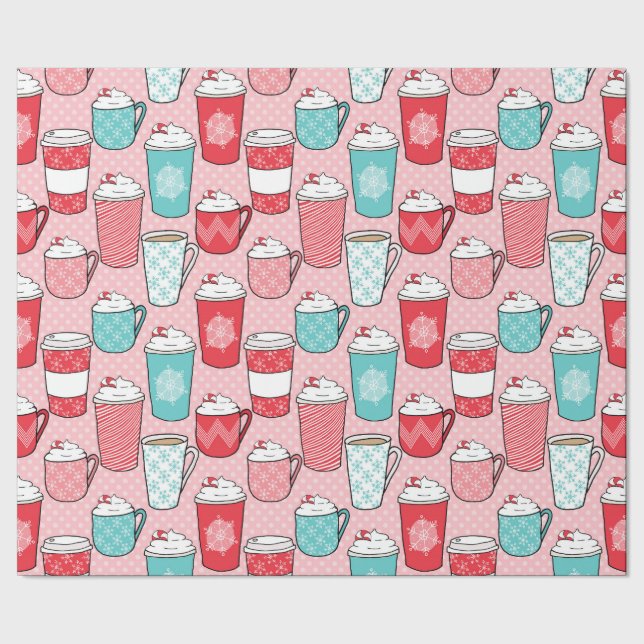 Presente Café Atrasado no inverno Papel de enrolamento (Barra)