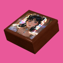 Caixa de Manutenção da Jewelry de Wooden Elegant