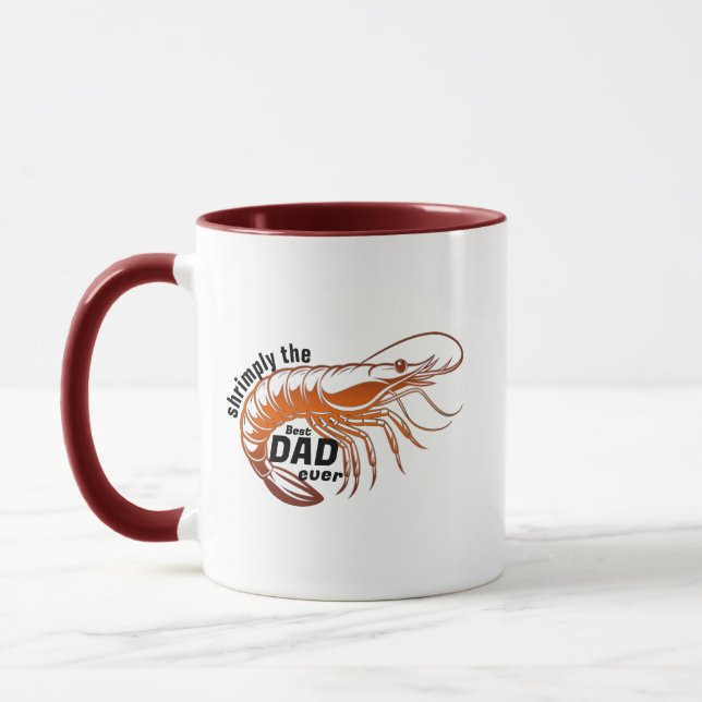 Presente Caneca Camarão - Camarão É o Melhor Troca (Esquerda)