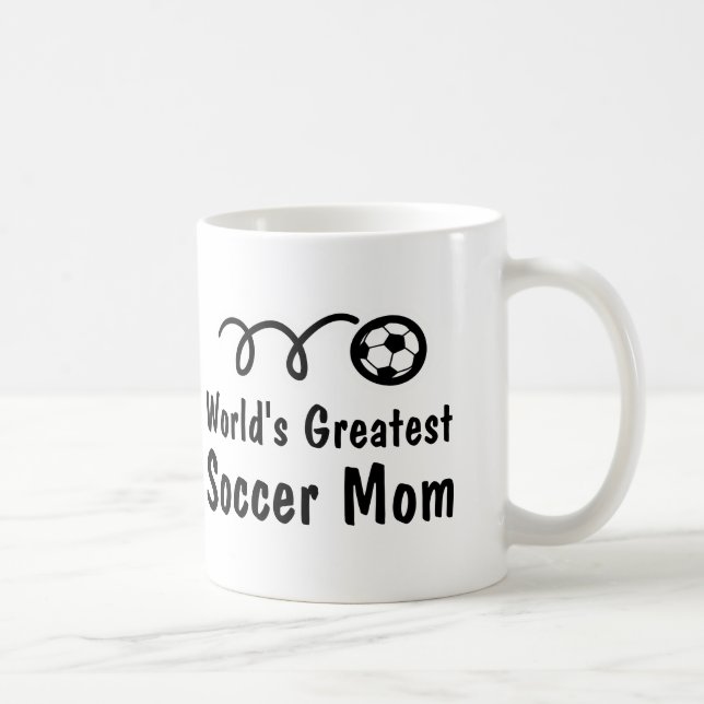 Presente Caneca de Café da Melhor Mãe de Futebol d (Direita)