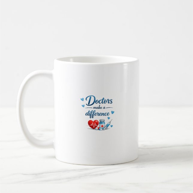 Presente Caneca de Café Médicos Fazem a Diferença (Esquerda)