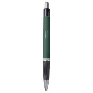 Presente Caneta de Monograma Verde Retroativo Masc