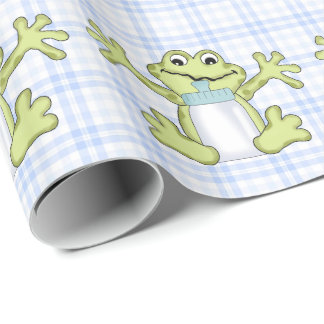 Presente Cartoon de Sapo do Baby Boy brilhante papel de emb