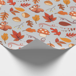 Presente Castanhas, Papel de Acondicionamento de Outono Sem