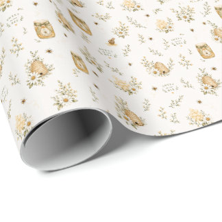 Presente Chá de Bebê Abelha, Doce Como Pode Ser Papel de Em