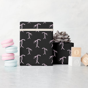 Presente Cilindro de papel de enrolamento preto do padrão d