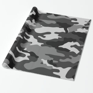 Presente Cinza Papel de embalagem