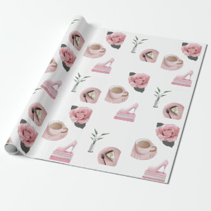 Presente Coisas Meninas Adoram Papel De Enrolar