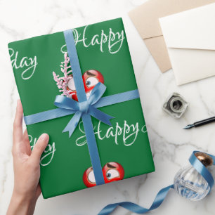 Presente Coração, papel de moldagem de aniversário